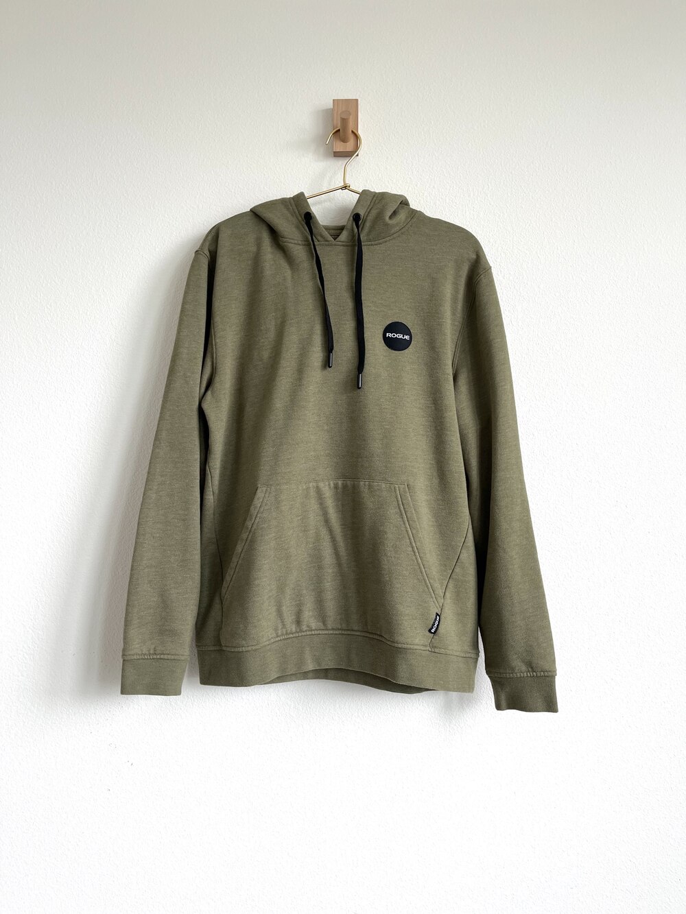 Rogue Fitness Jogger Pullover Hoodie - Olive Green - Size M